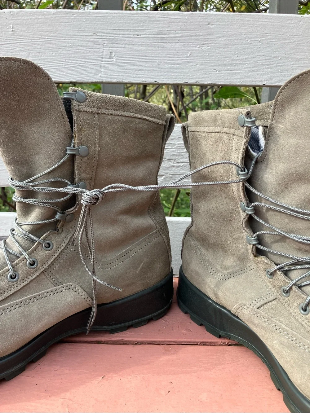 Excellent Belleville Boots Men 12.5 W 675ST Steel Toe GoreTex Tactical USA Green